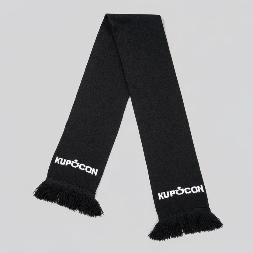 Black Knit Scarf