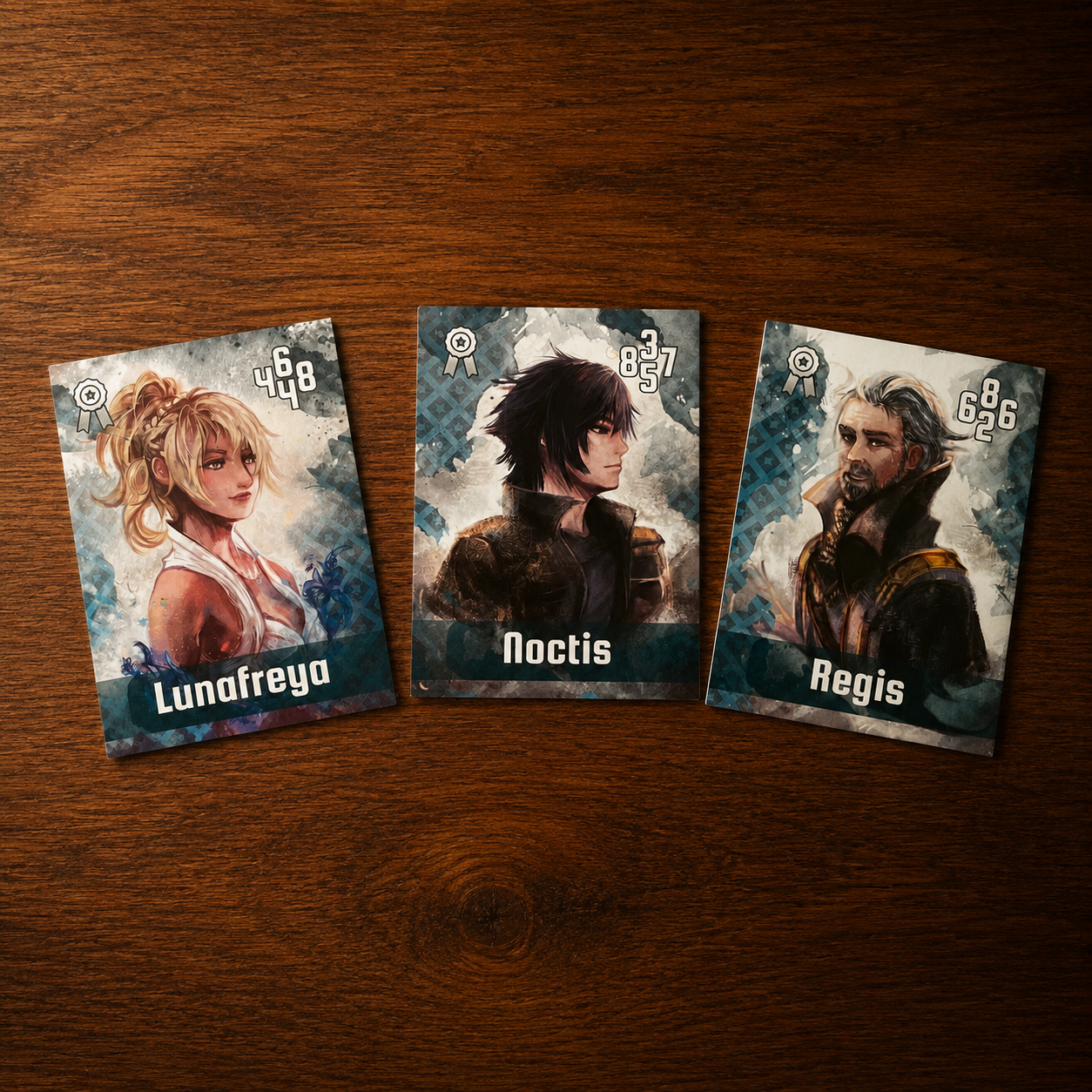 XV Tour TriPom Cards – FFXV 5th Anniversary Collector Set