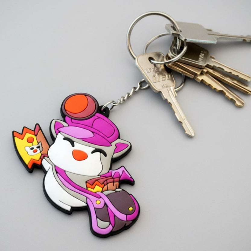 Moogle Mascot Keyring
