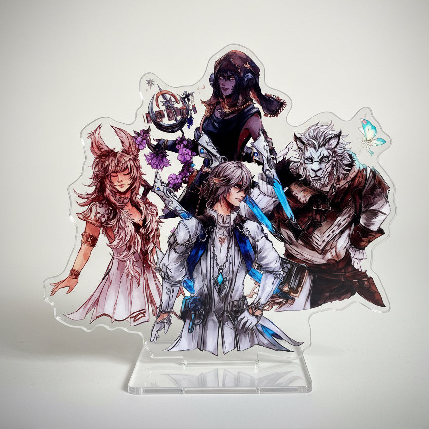 FFXIV Job Acrylic Stands – Endwalker Series