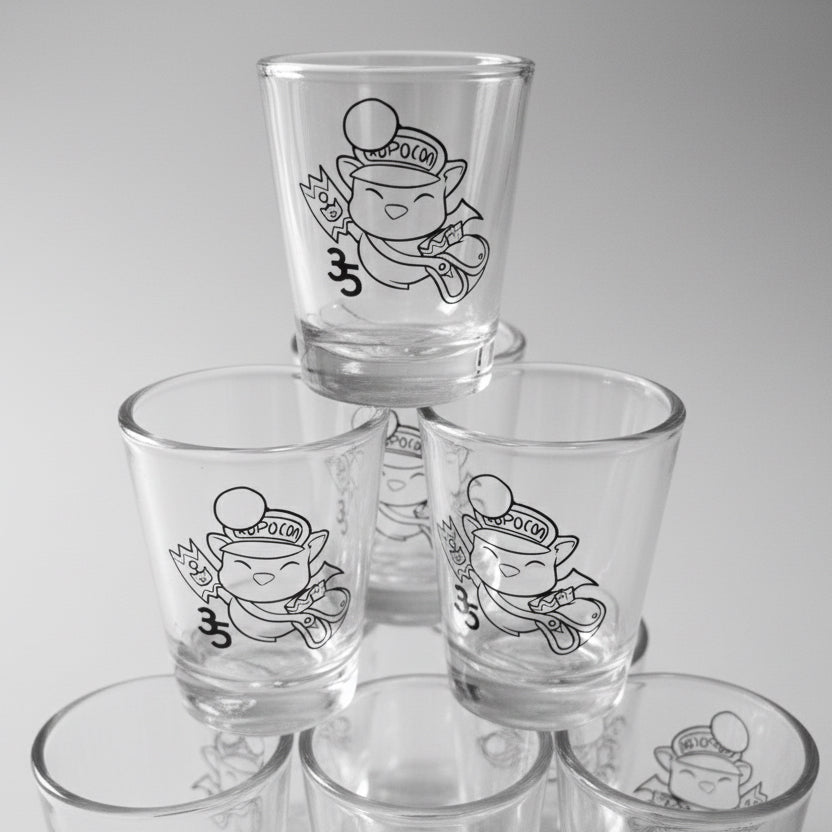 Final Fantasy 35th Anniversary Shot Glass