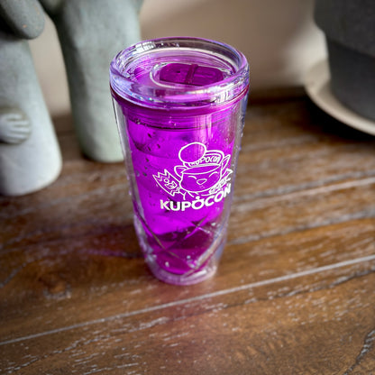 Purple Tumbler – 16oz Double-Wall Reusable Cup