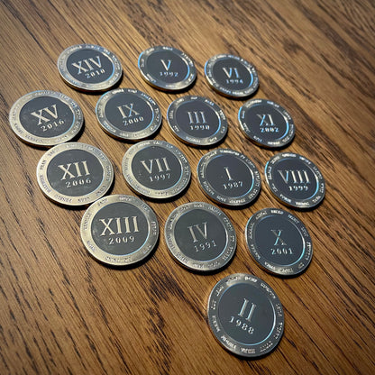 FF 35th Anniversary Coins